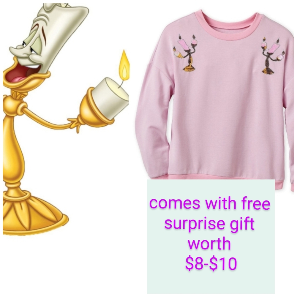 NWT Disney Beauty and the Beast Sweater